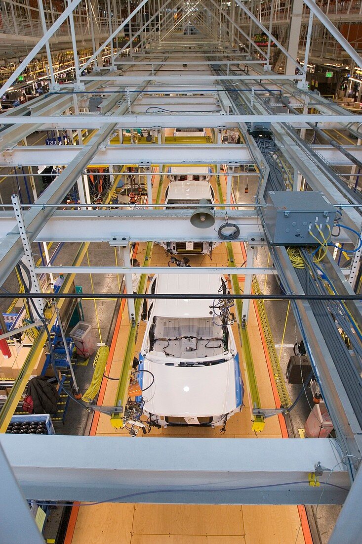 Truck assembly production line