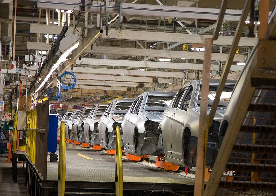 Car assembly production line