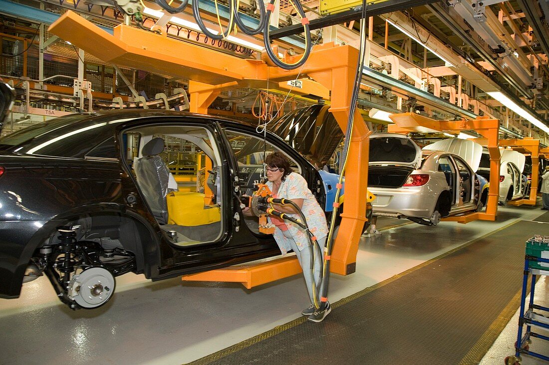 Car assembly production line