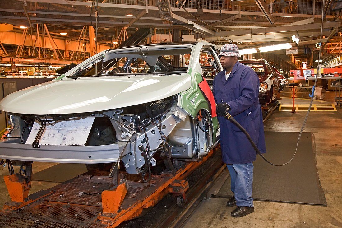 Chevrolet Volt assembly line