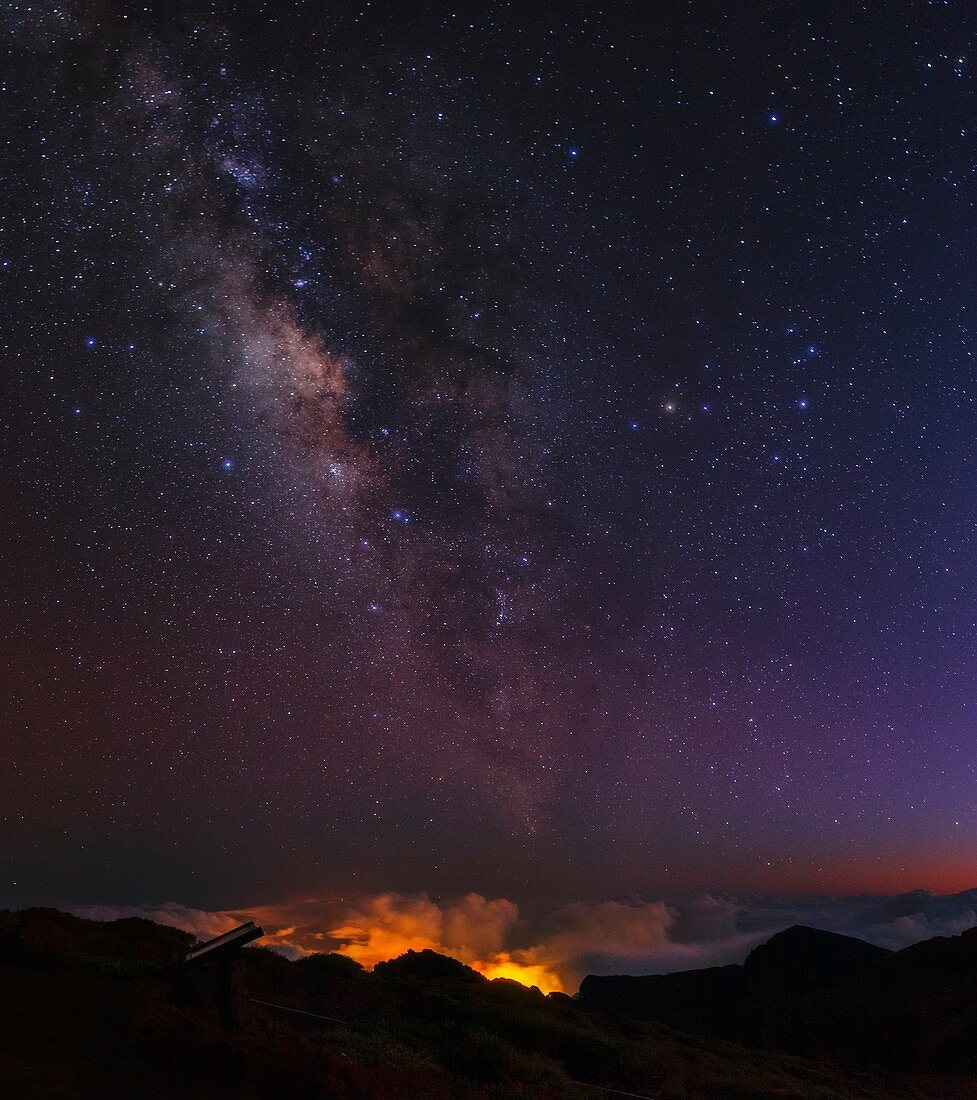 Night sky over La Palma