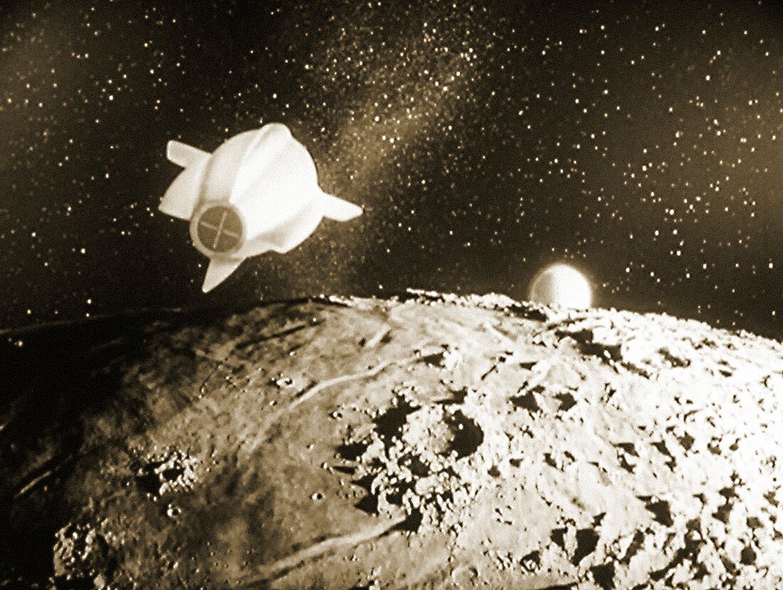 Still from 'Spaceship One Launched',1937