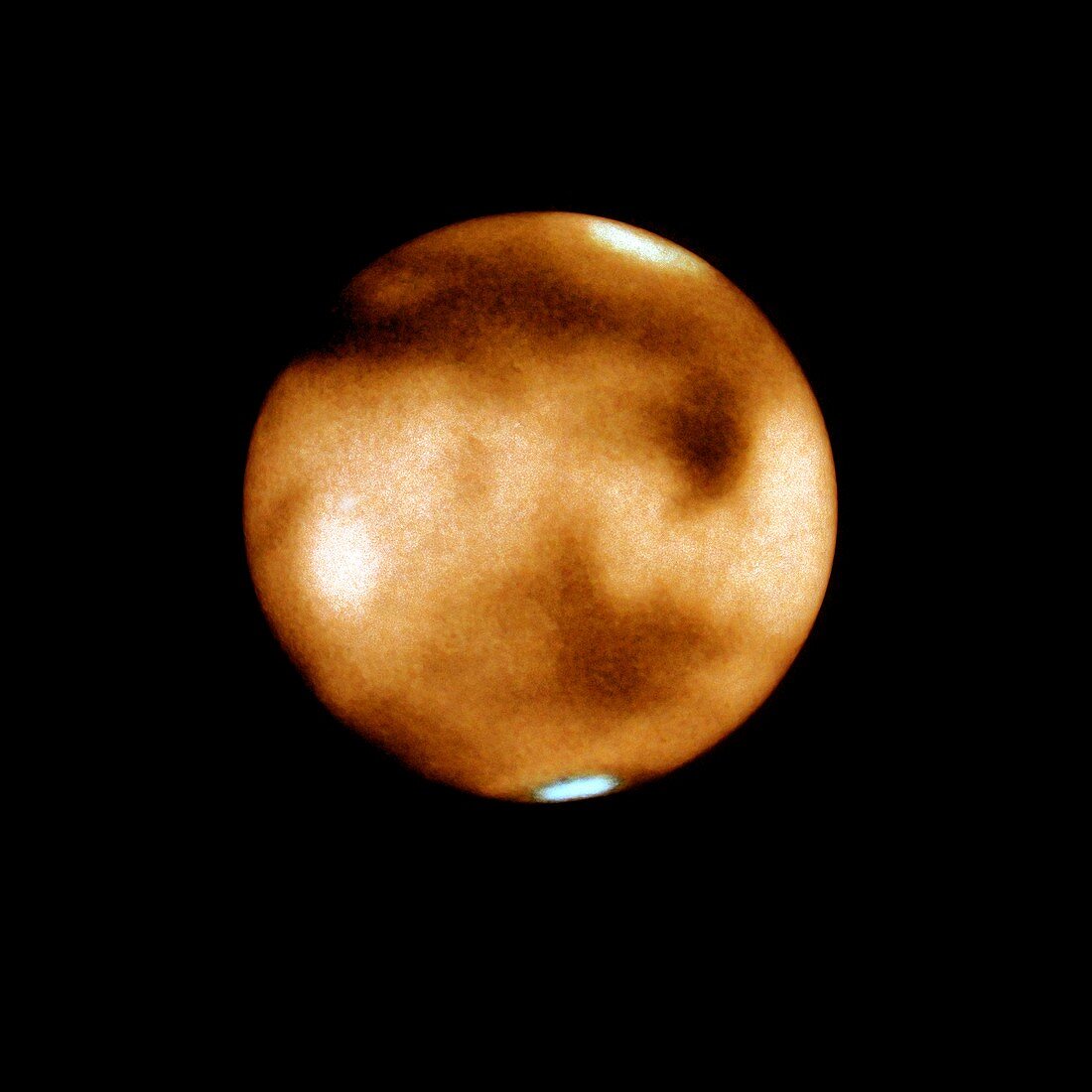 Mars,telescope image