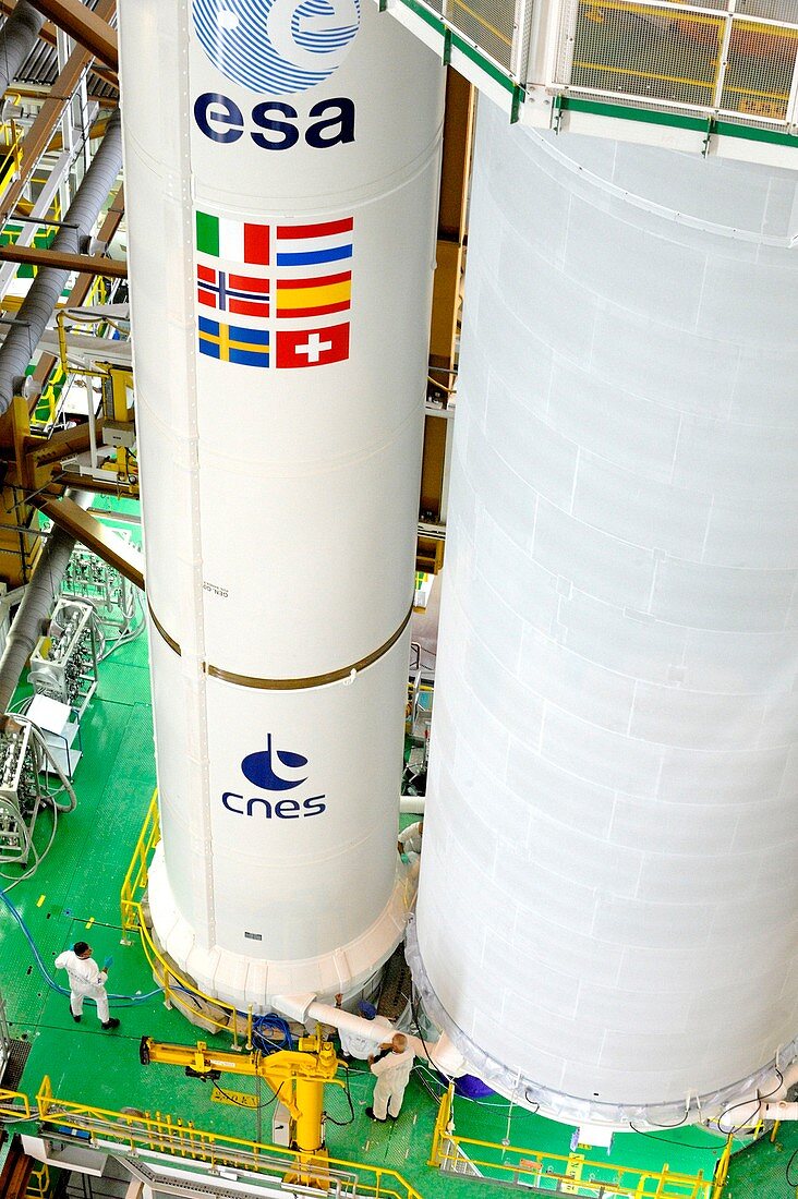 Ariane 5 rocket construction