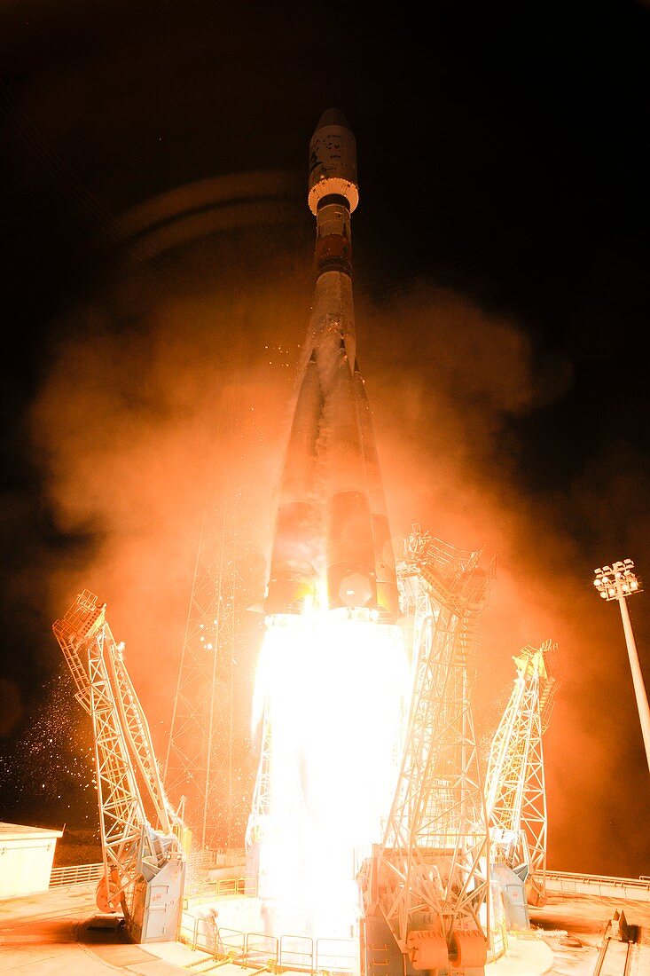 Gaia space probe launch