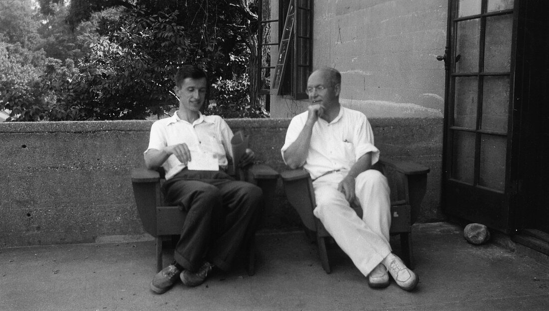 Delbruck and Stanley,Nobel laureates