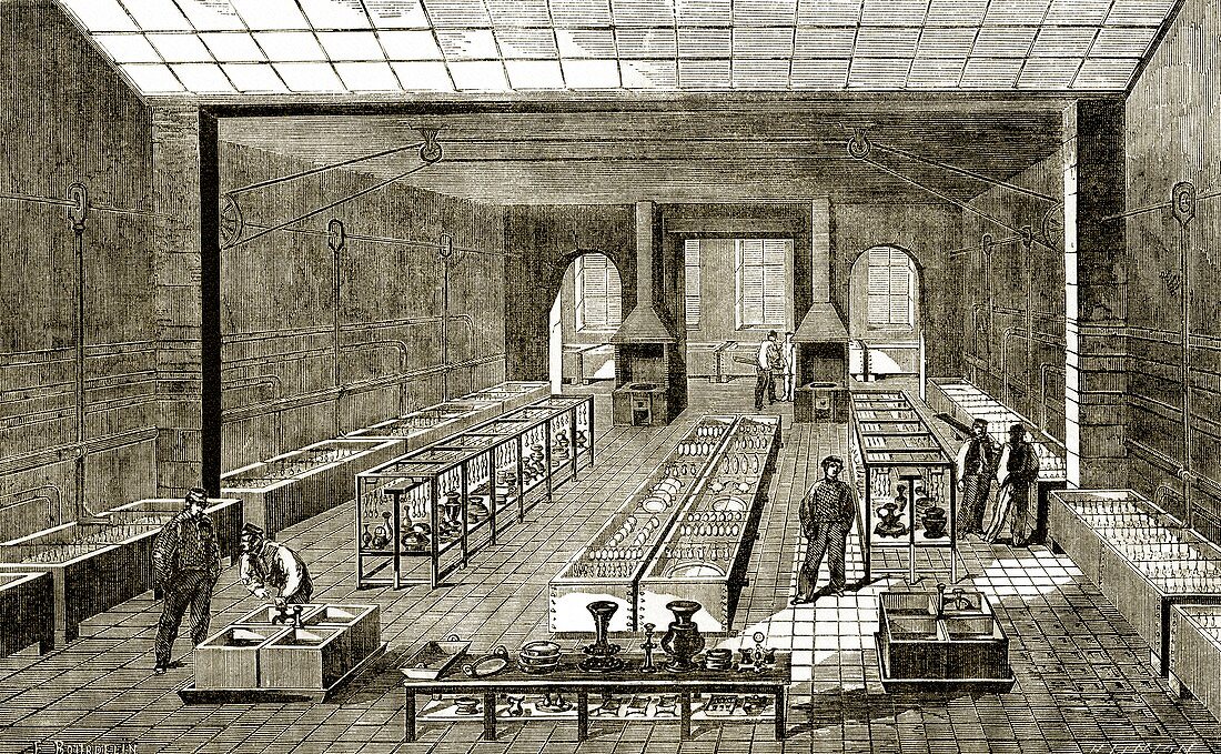 The Christofle Electroplating Factory