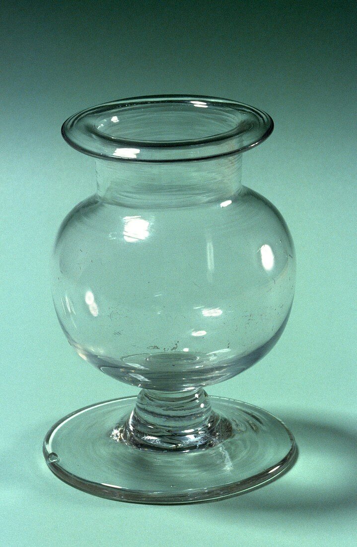 Leech jar,nineteenth century