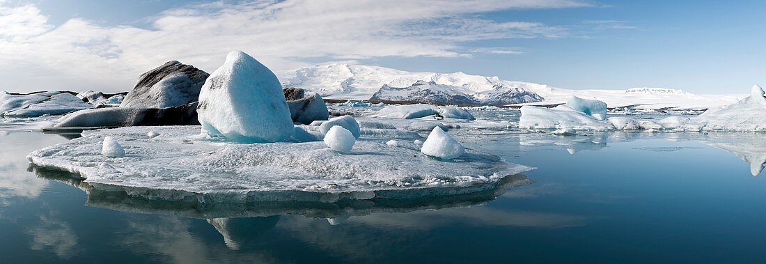 Glacial lagoon,Iceland