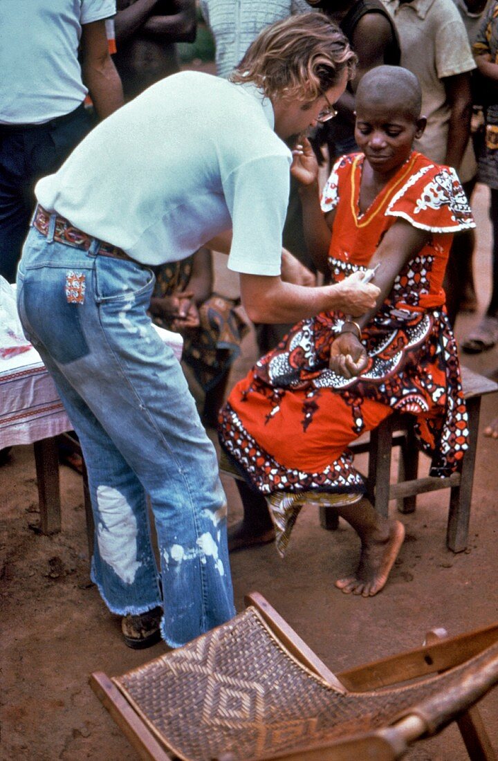 Ebola disease outbreak,1976