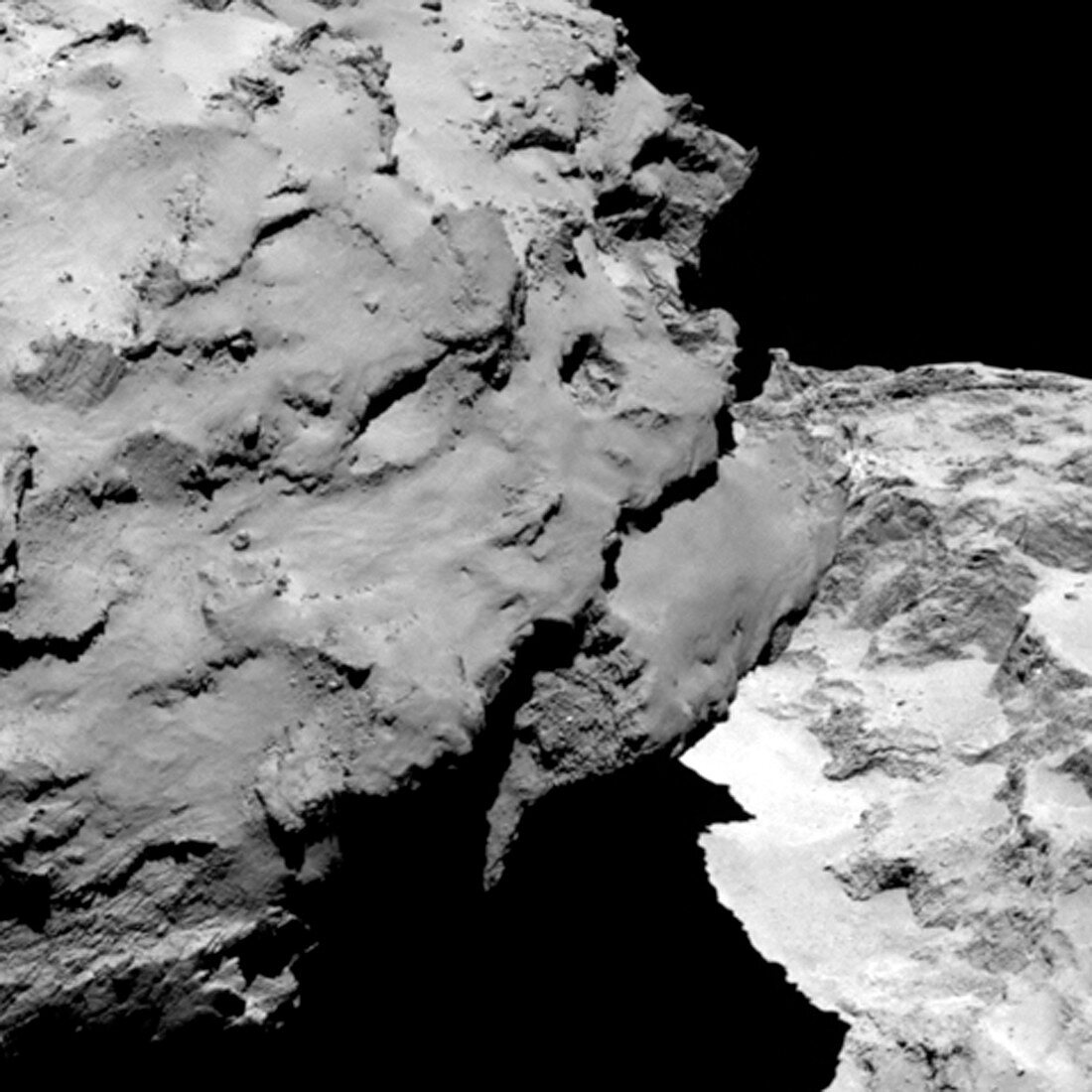 Comet Churyumov-Gerasimenko from Rosetta