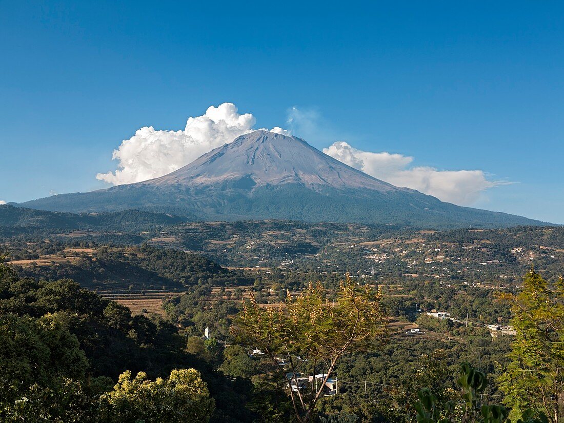 Popocatepetl volcano,Mexico