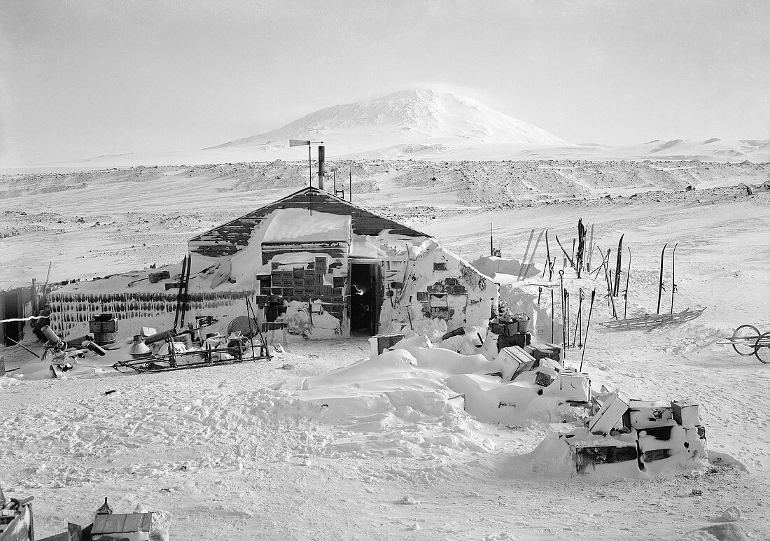 Terra Nova Antarctic winter hut,1911