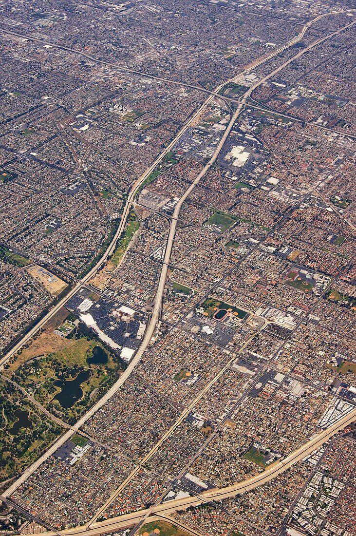 Eastern Los Angeles from the air