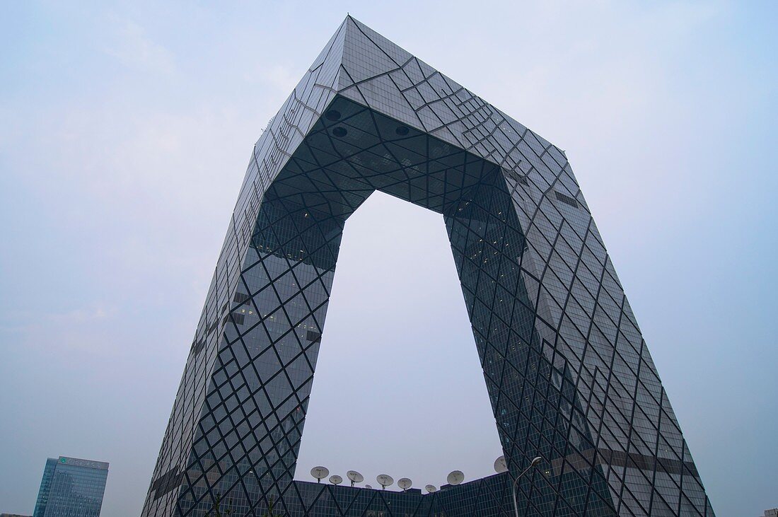 CCTV building in Beijing