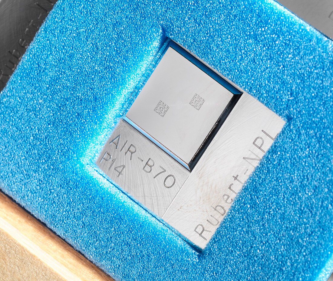 Surface texture calibration box