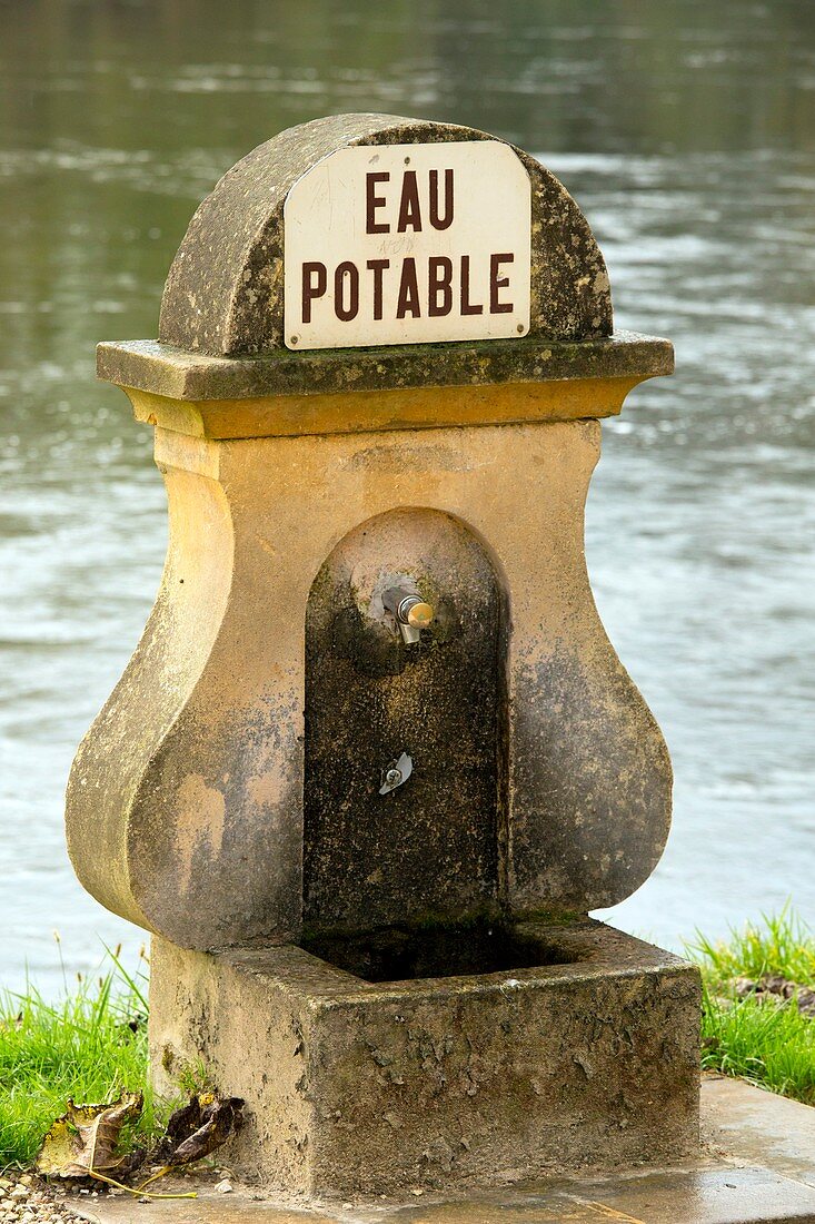 Drinking water fountain,France