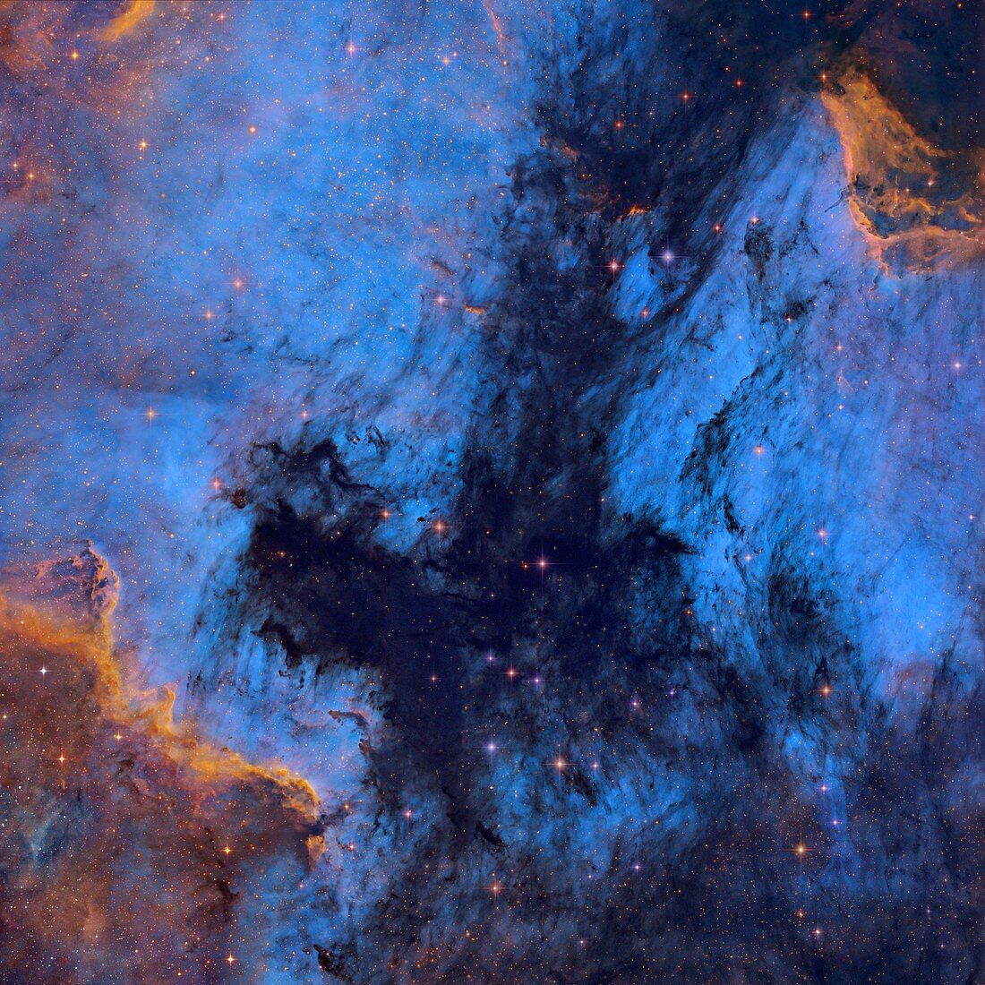 Great Rift nebula,optical image