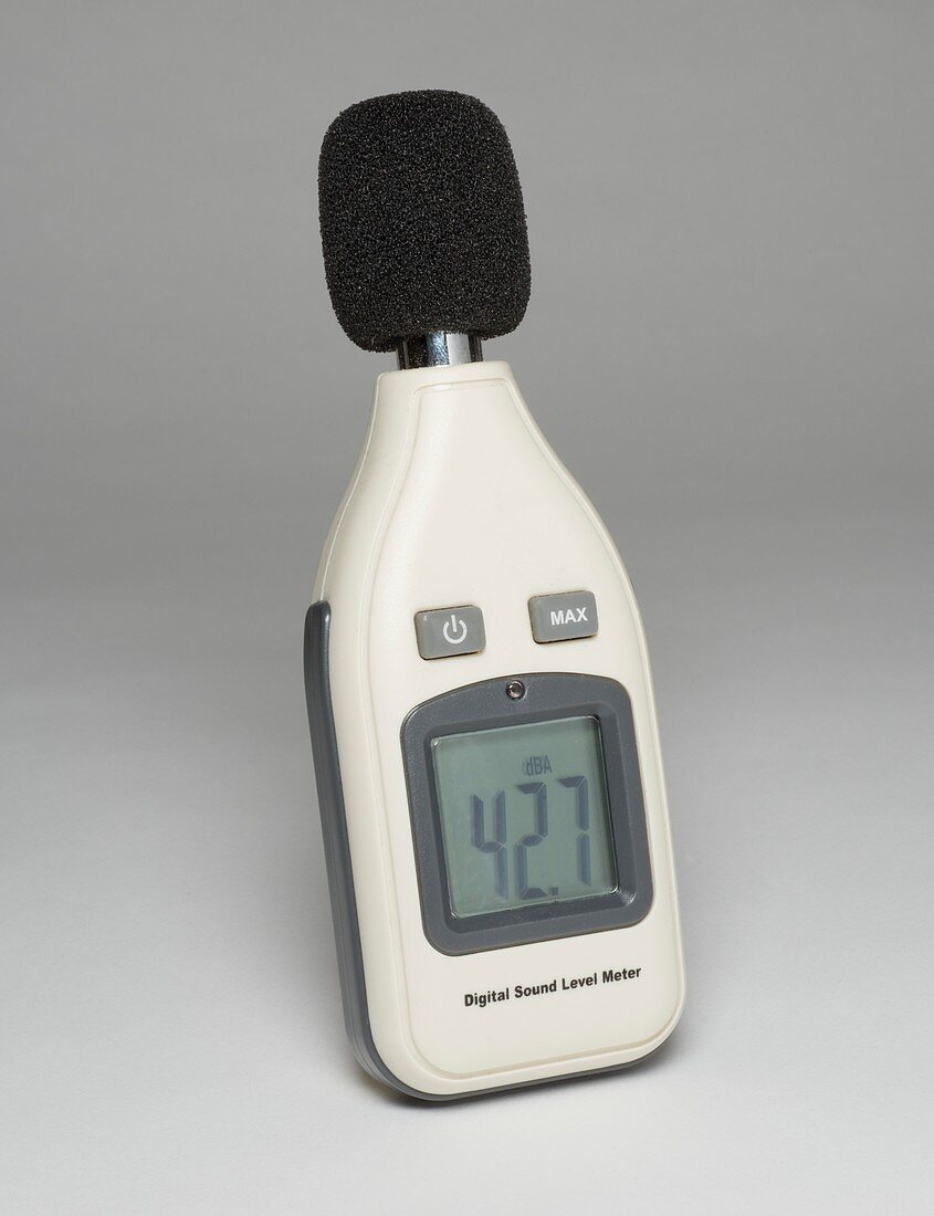 Digital decibel meter