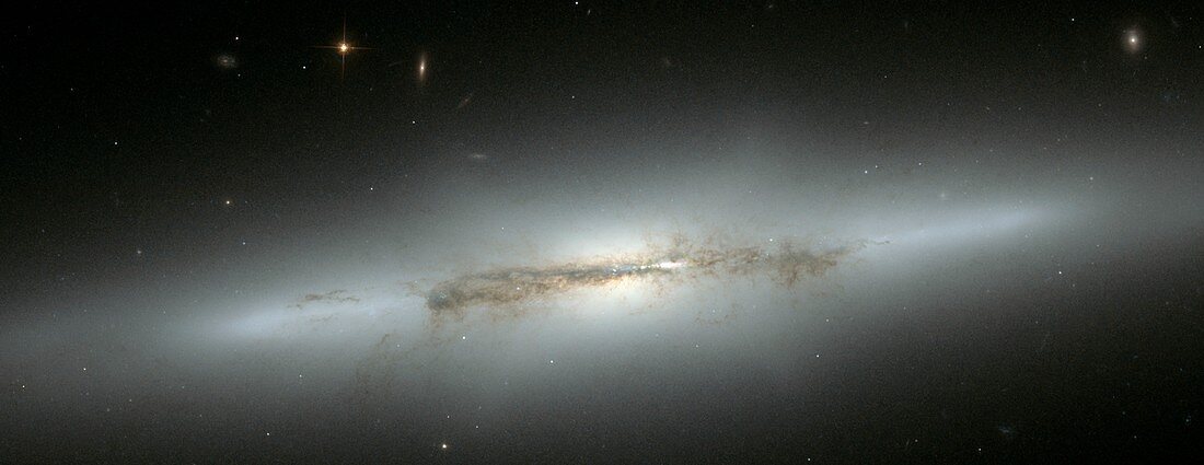 Spiral galaxy NGC 4710,HST image