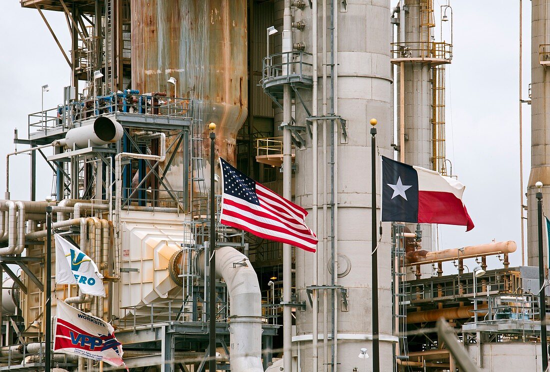 Oil refinery,Texas,USA