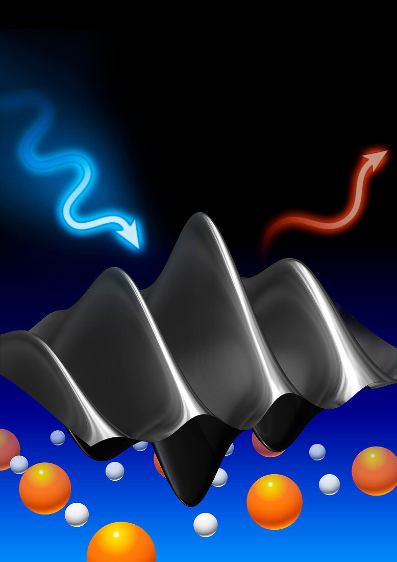 High-temperature superconductor,artwork