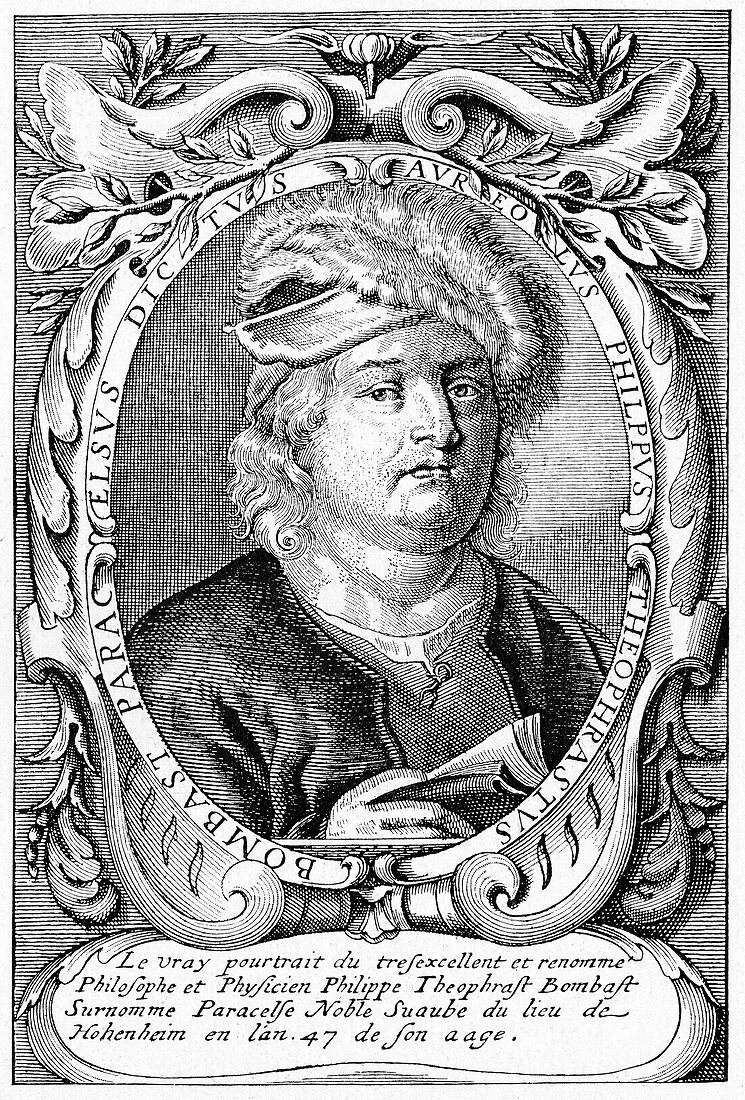 Paracelsus,16th Century Swiss alchemist
