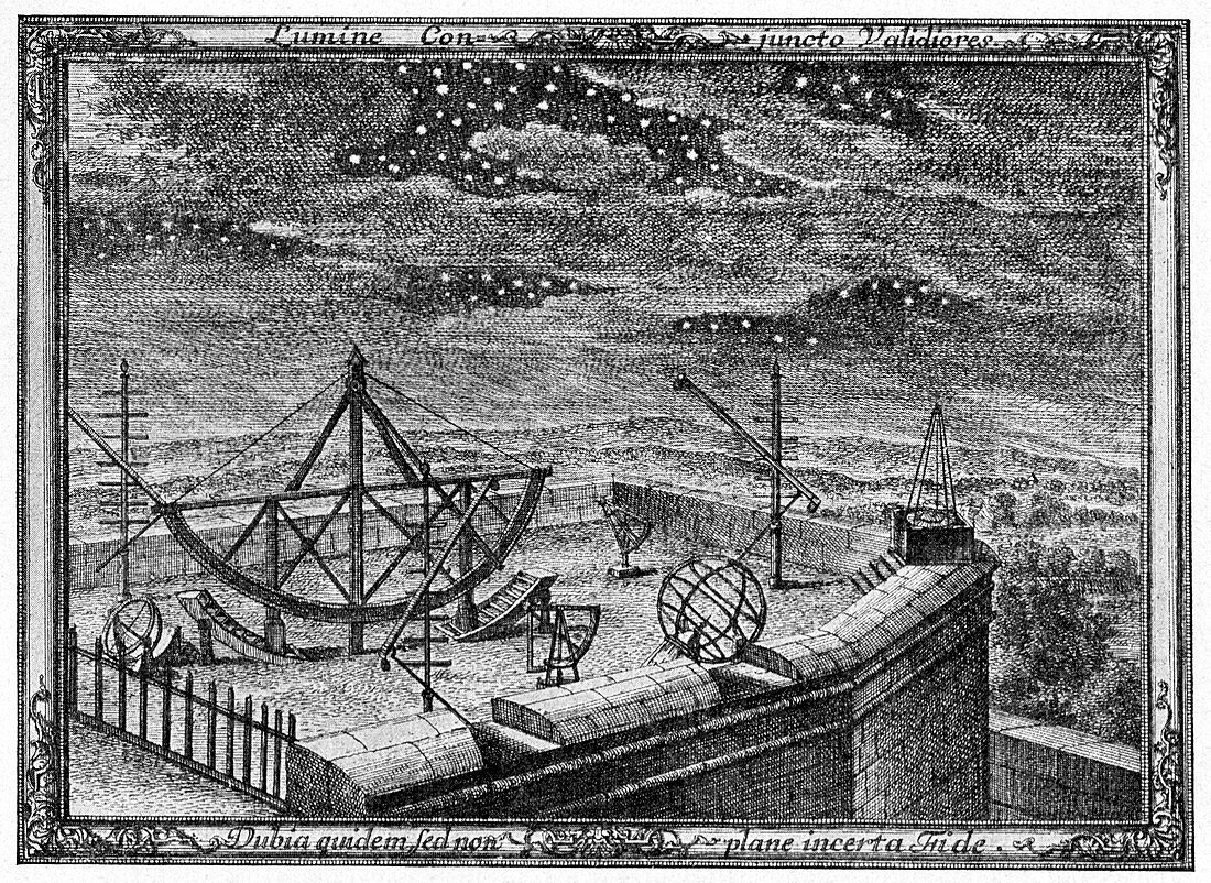 18th Century observatory,artwork