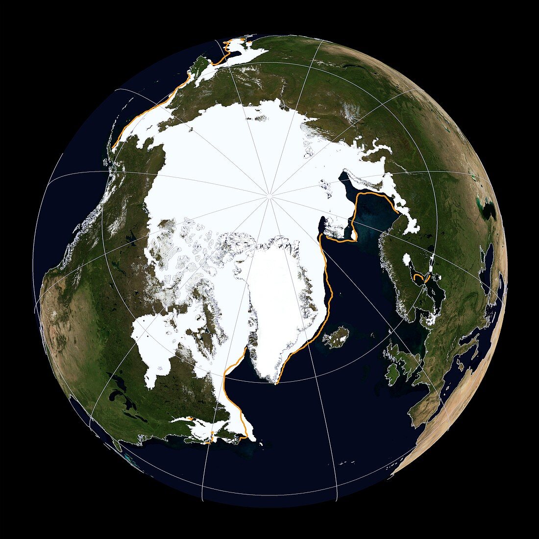 Arctic sea ice maximum,2014