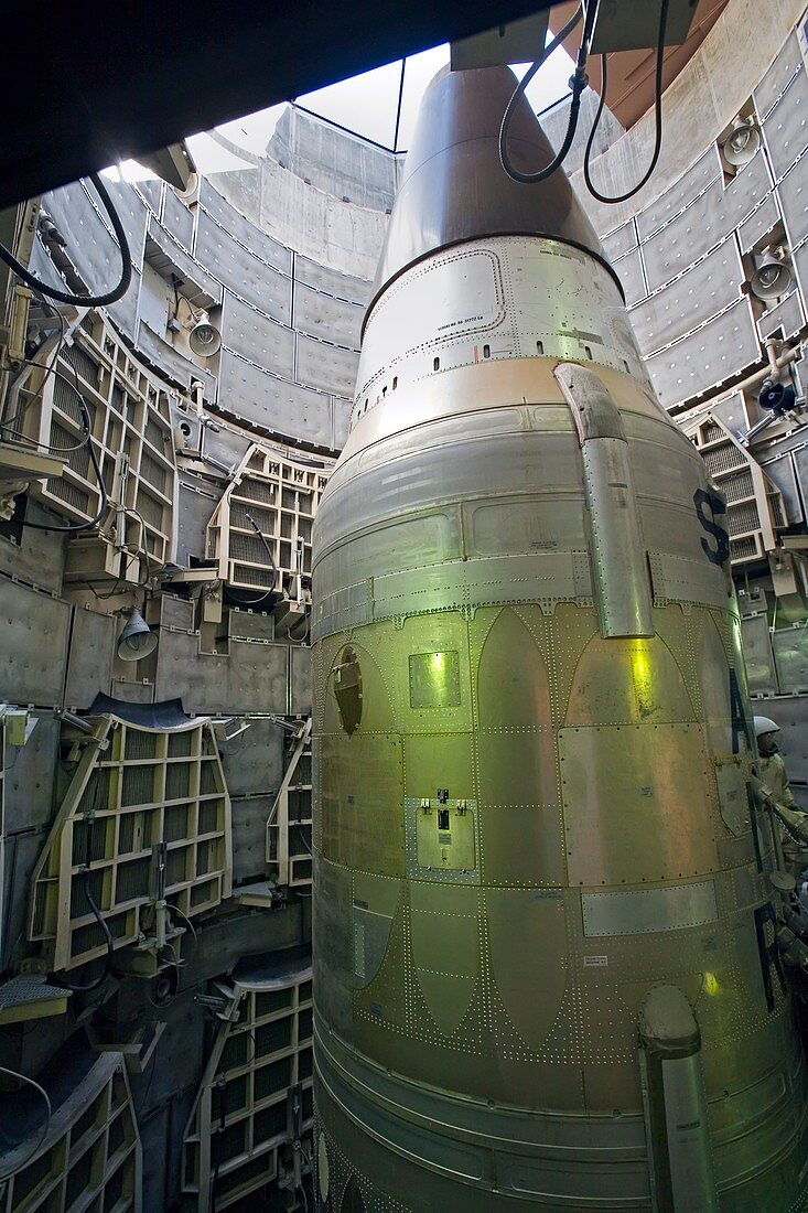 Titan missile in silo