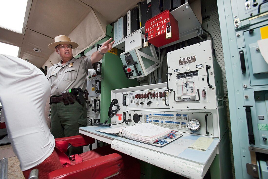 Minuteman missile control room
