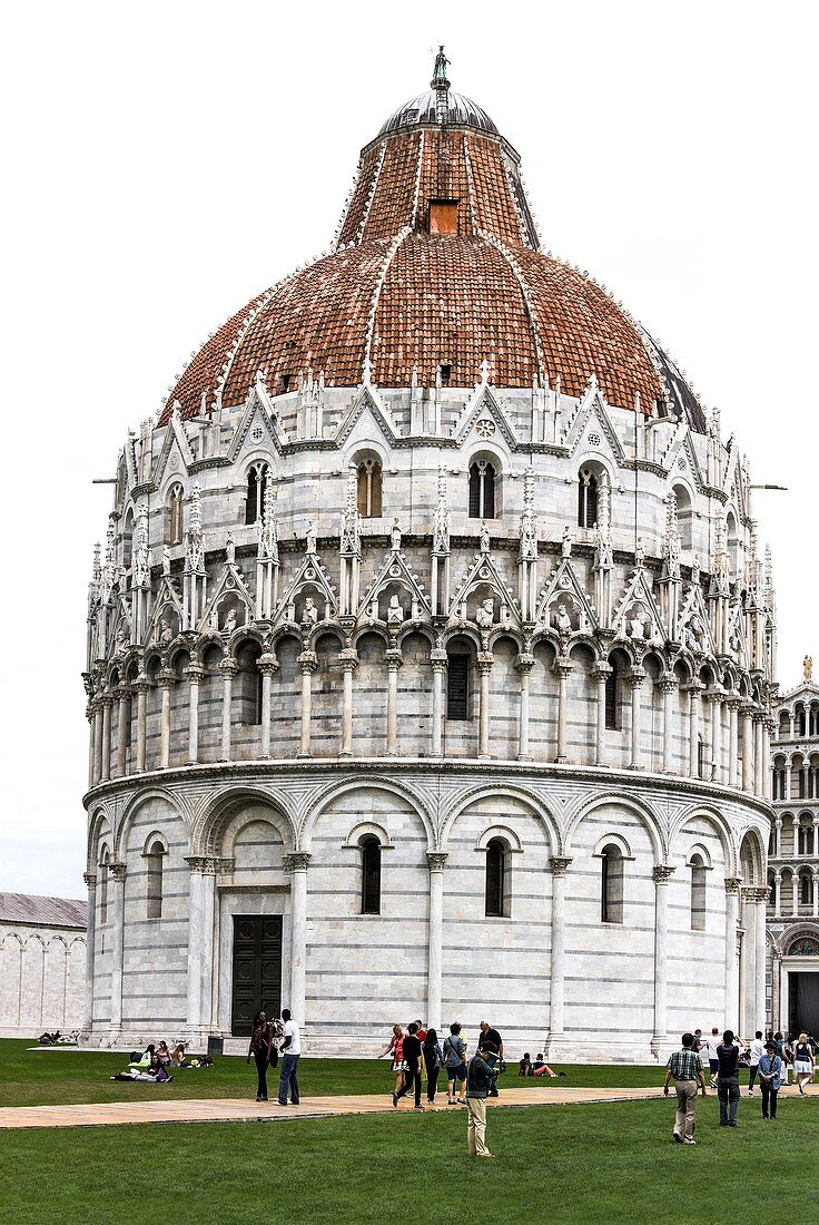 The Baptistry of St. John,Pisa,Italy