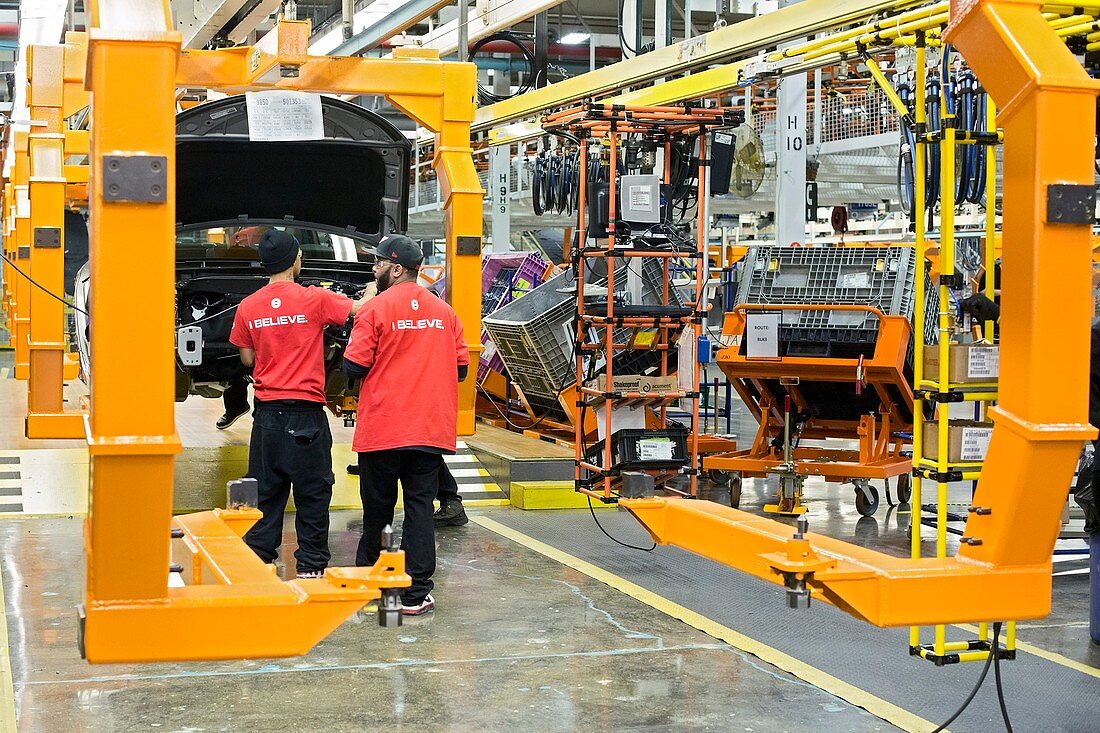 Car assembly production line