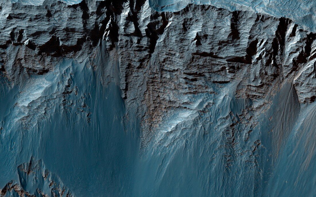 Valles Marineris,Mars,MRO image
