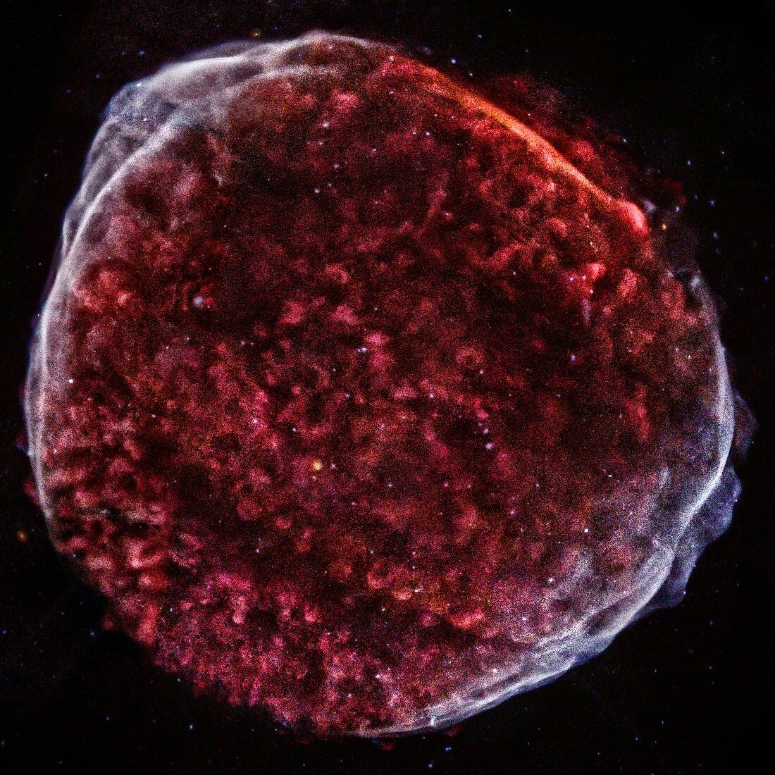 Supernova remnant,composite image