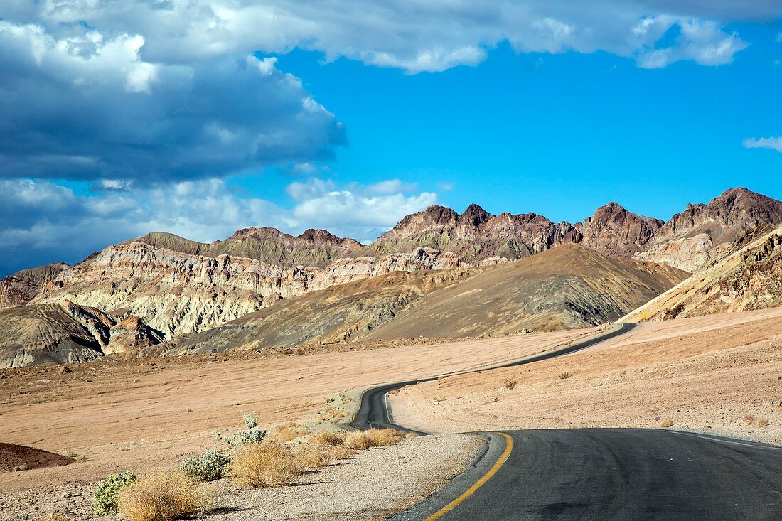 Artist's Drive,Death Valley