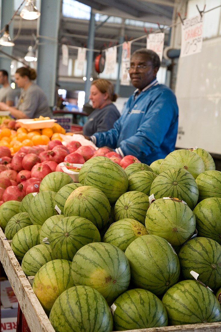 Fruit stall,USA