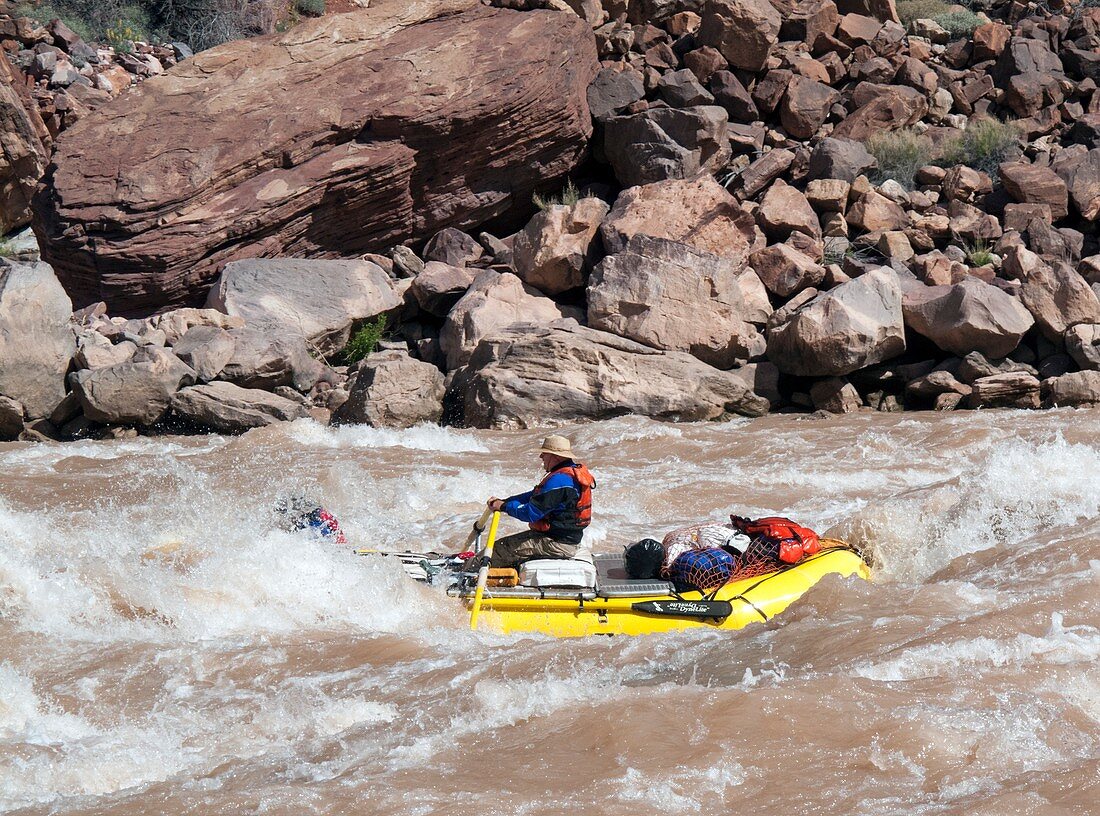 Rafting the Colorado,Grand Canyon