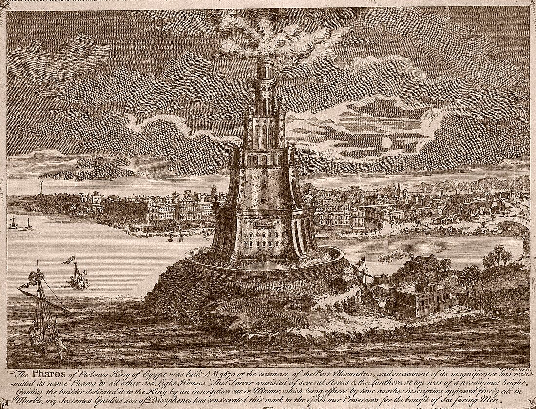Lighthouse of Alexandria,artwork