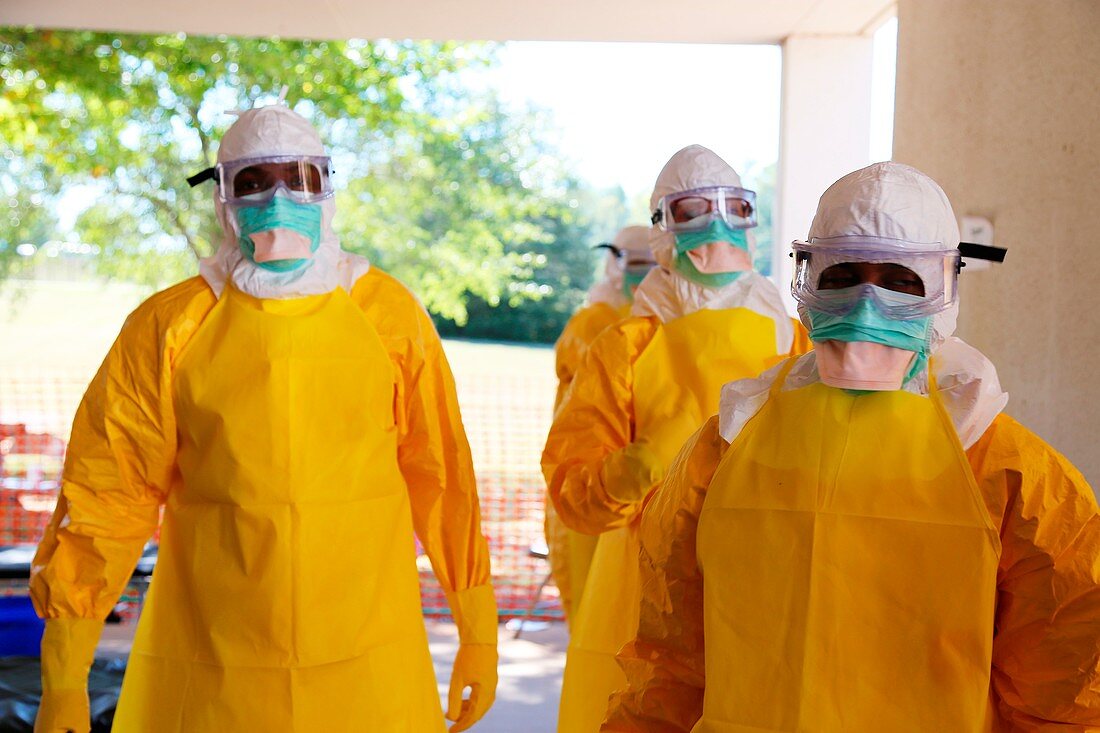 Ebola prevention training