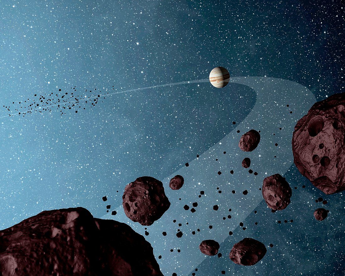 Jovian Trojans,illustration