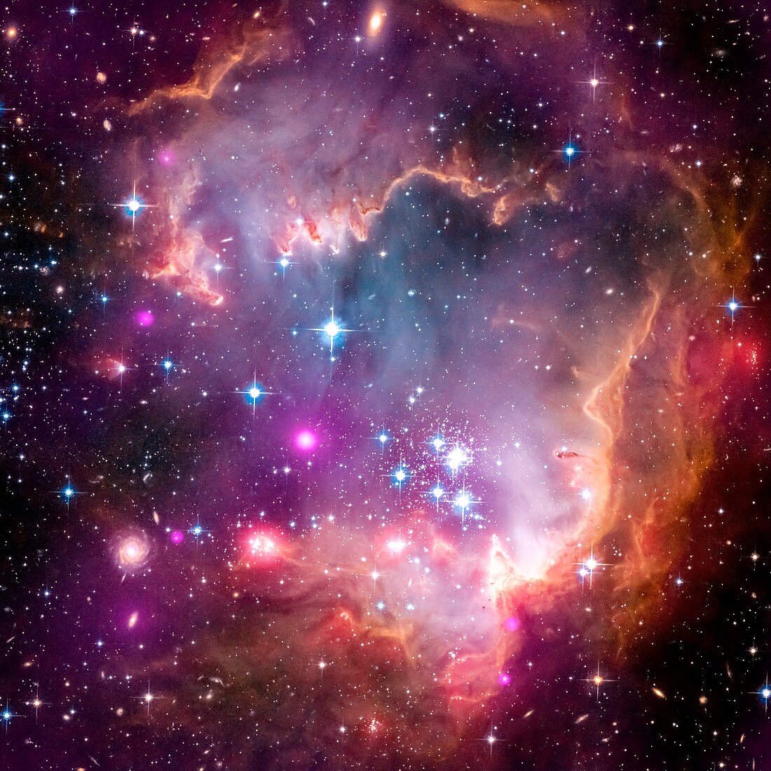 Small Magellanic Cloud,composite image