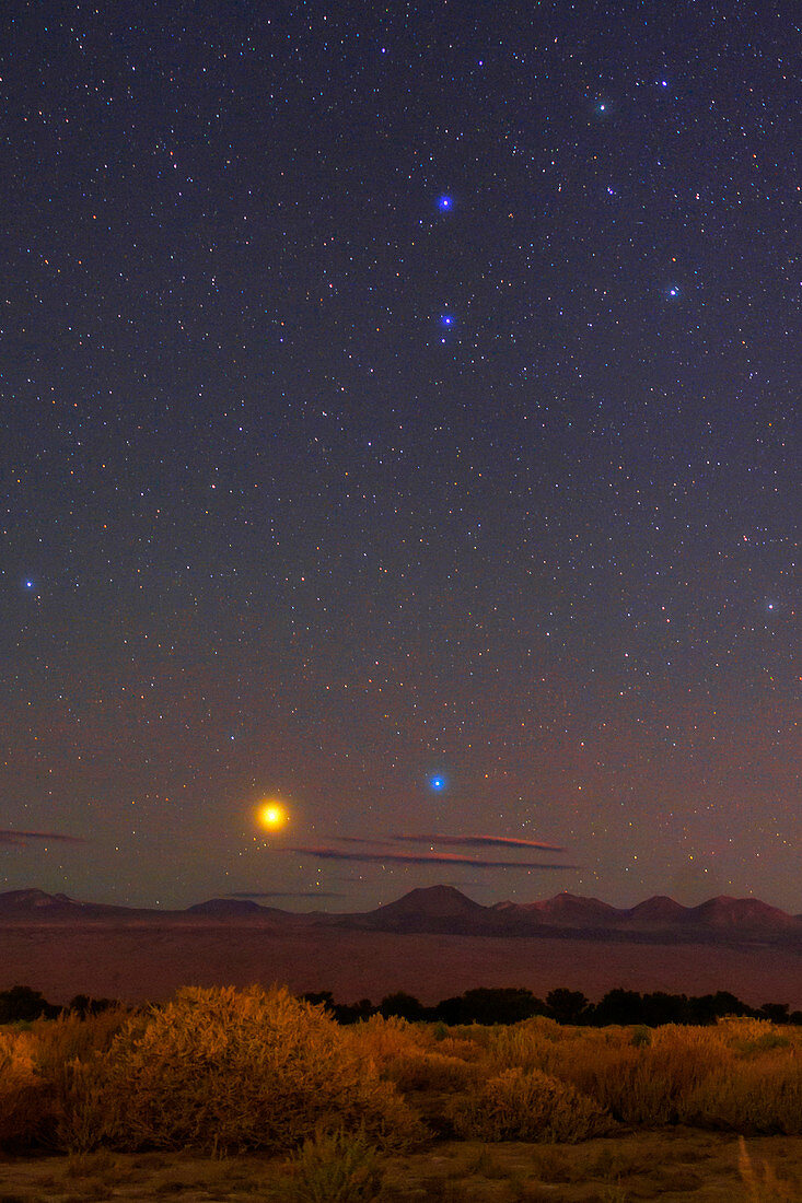 Night sky over the Atacama Desert