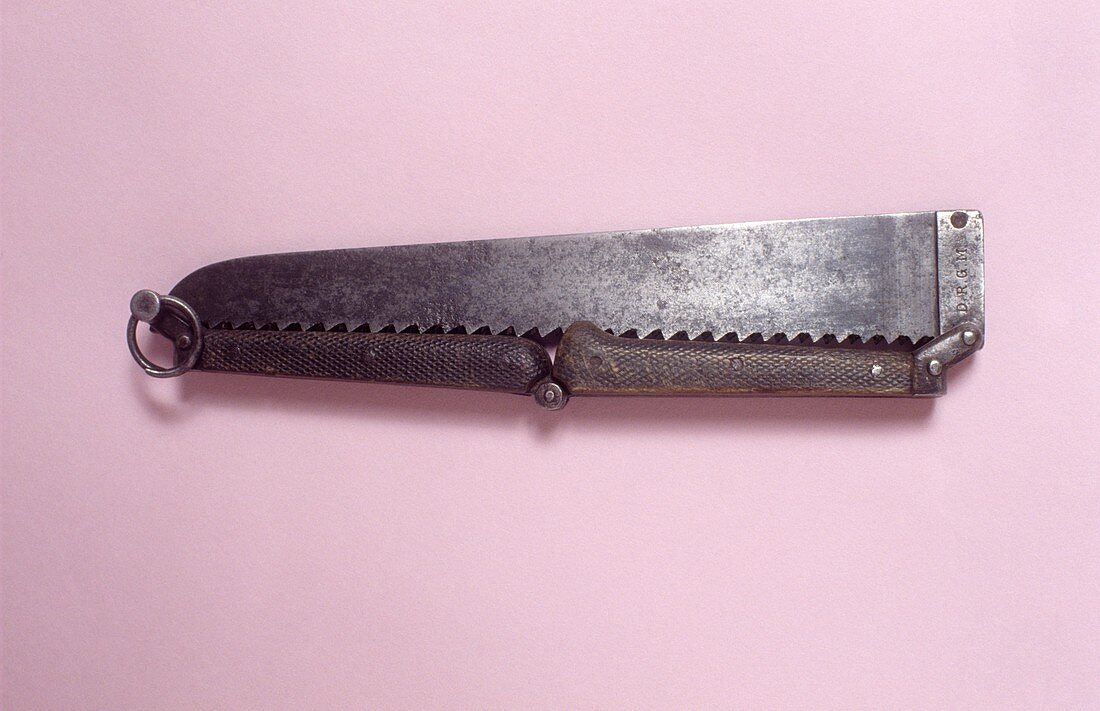 Limb saw,circa 1860