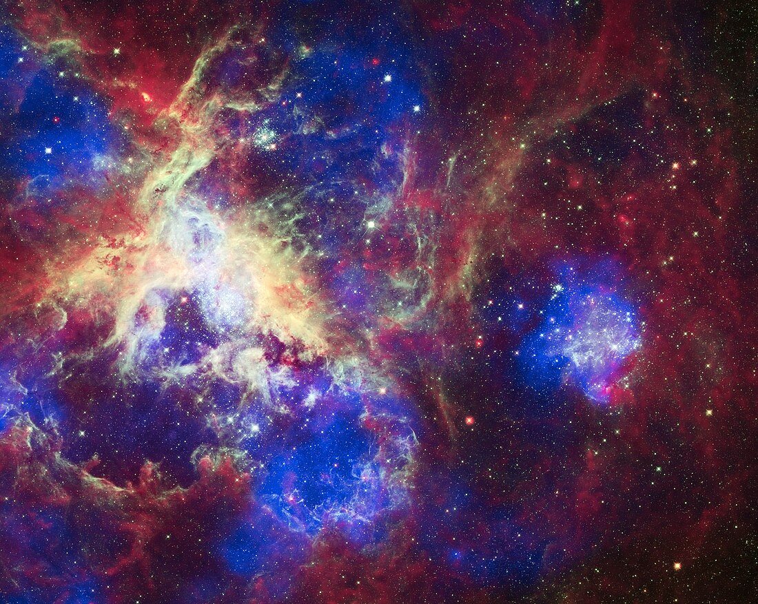 Tarantula Nebula,composite image