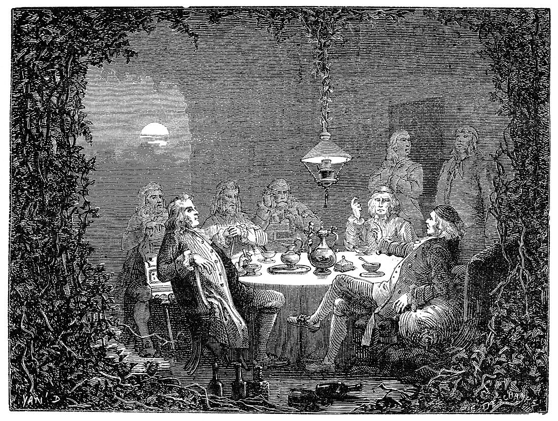 Lunar Society meeting,18th century