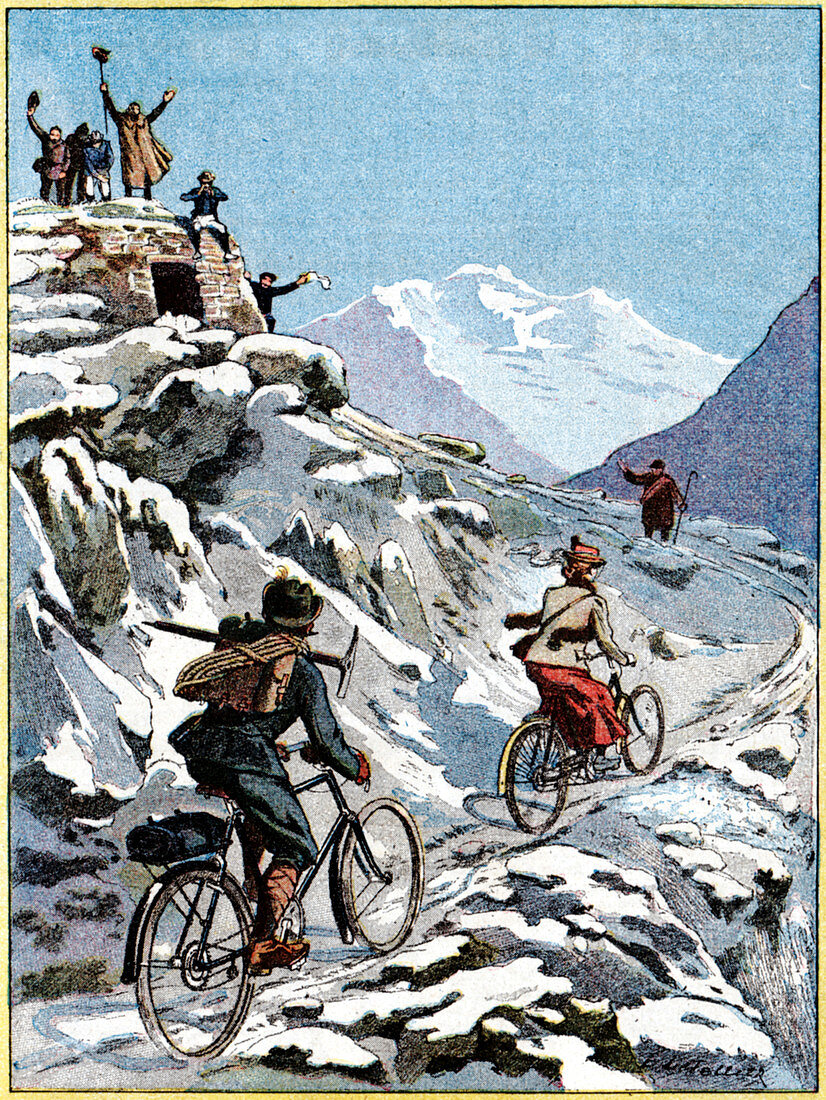 Early 20th Century bike advert