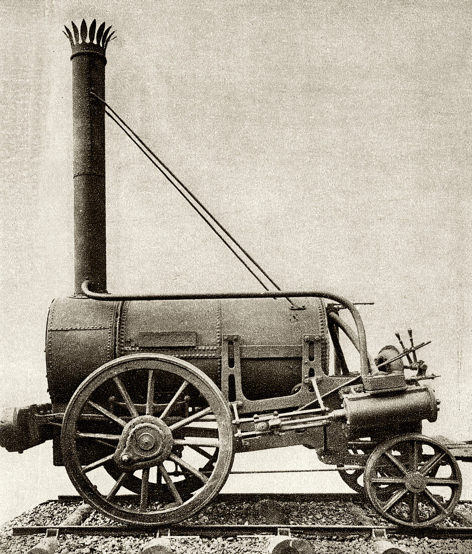 Stephenson's Rocket,historical image