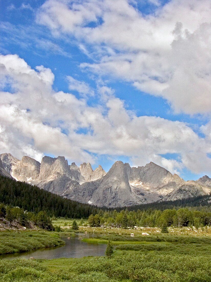 Wind River Mountains,Wyoming,USA