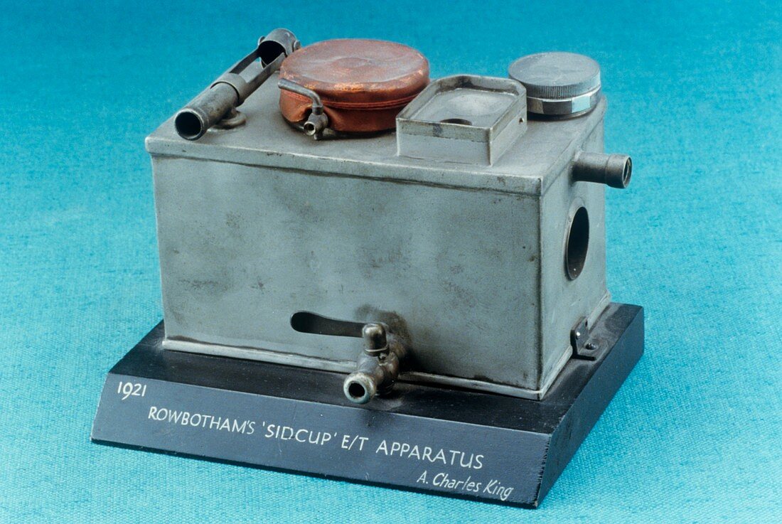 Rowbotham Endotracheal Apparatus,1921